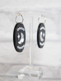 Pendientes Luna Espejo