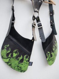 Pistoleras Fuegos Serpiente Verde