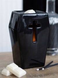 Quemador Aceite Ataúd + Aceite Esencial