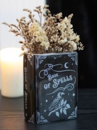 Jarrón Libro de Hechizos Cuervo