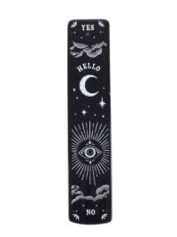 Porta Incienso Cerámica Ouija + Varita Incienso Natural